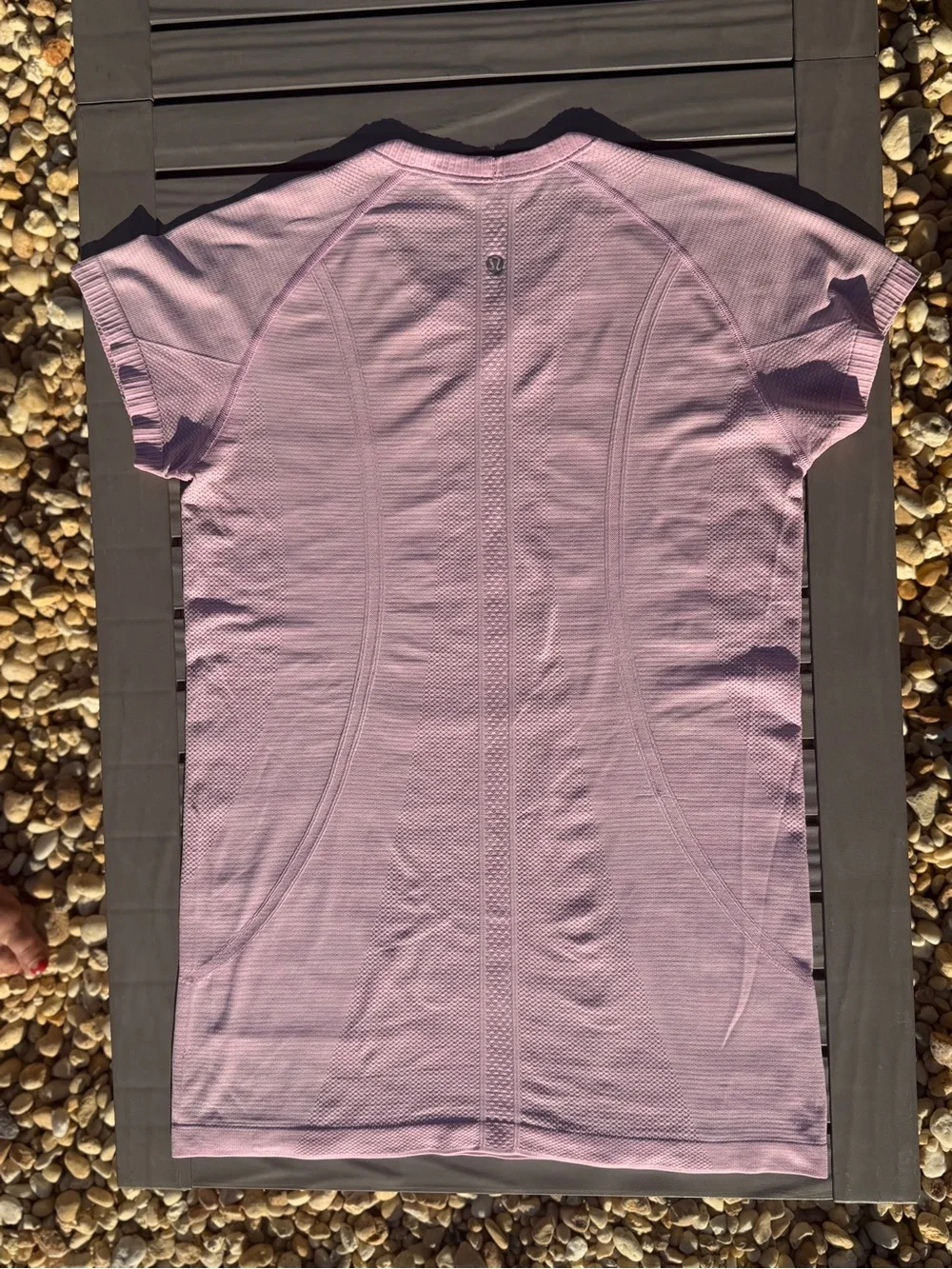 lululemon athletica Short-Sleeve Performance Tee in Light Lavender